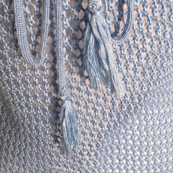 HAILEY LYN | Blue Swimsuit Coverup - Picture 7 of 8